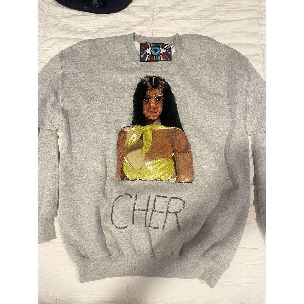 Libertine Cher Sequin Embroidered Sweater